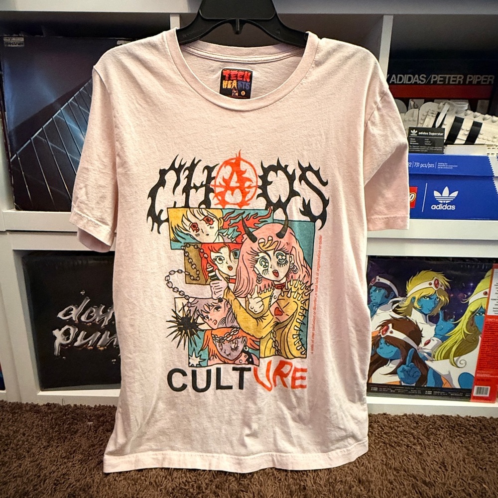 Teen Hearts Chaos Culture Pink Shirt